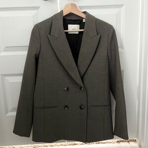 Aritzia Wilfred Double Breasted Blazer Size 0